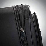 Hartmann Metropolitan 2 Medium Journey Expandable Spinner Suitcase, Deep Black