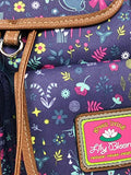 Lily Bloom Eco Friendly Unicorn Midnight Garden Riley Backpack