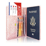 Passport Holder Cover, ACdream Travel Leather RFID Blocking Case Wallet for Passport with Elastic