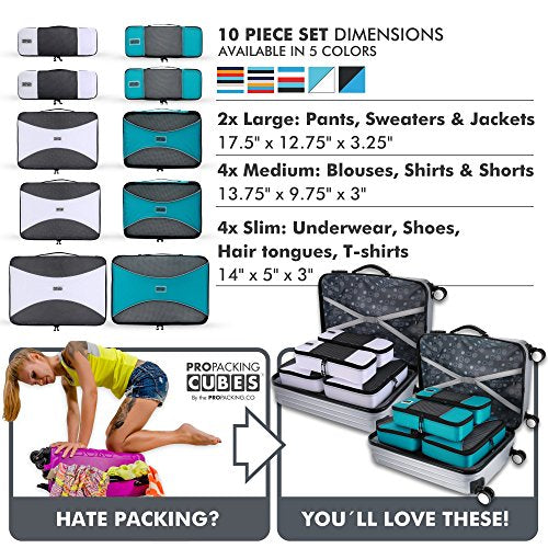Shop PRO Packing Cubes for Travel - Luggage O – Luggage Factory