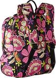 Vera Bradley Women'S Lighten Up Campus Backpack Pirouette Pink One Size
