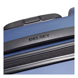 Delsey Luggage Cruise Lite Hardside 19" Intl. Carry On Exp. Spinner Trolley, Blue