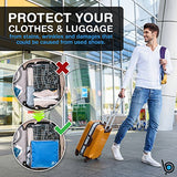 Bago Shoes Bag for Travel - Hanging Packing Cubes for Women Man Kids Storage. Modular Pouch for 1