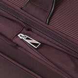 London Fog Langley 21" Expandable Spinner Carry-on, Bordeaux
