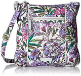 Vera Bradley Iconic Hipster, Signature Cotton, Lavender Meadow