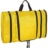 eBags Pack-it-Flat Hanging Toiletry Kit for Travel - (Canary)