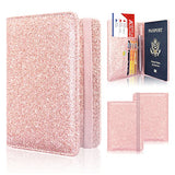 Passport Holder Cover, ACdream Travel Leather RFID Blocking Case Wallet for Passport with Elastic