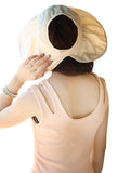 FakeFace Women's UV Sun Protective Visor Summer Beach Wide Brim Sun Hat Floppy Fold Beach Hat