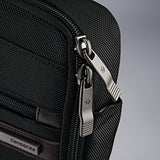 Samsonite Kombi Slimbrief Briefcase, Black/Brown