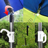 NEWCOM Portable Sun Shade Umbrella, Inclined, Heat Insulation, Antiultraviolet Function, Commonly Used In Garden, Beaches, Fishing Essential