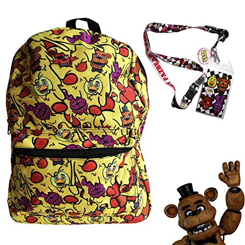 Five Nights At Freddy's Backpack - Walmart.com  Five nights at freddy's,  Backpacks, Black backpack