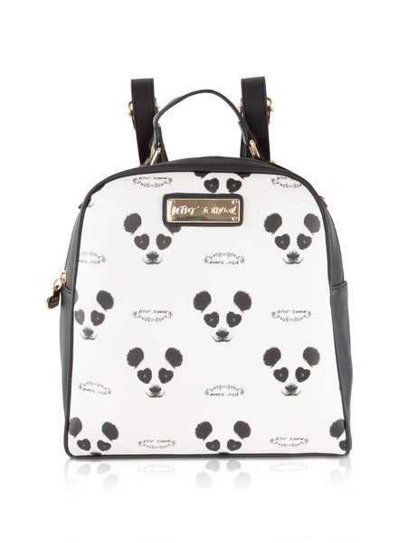 betsey johnson mini backpack panda Shop Betsey Johnson Kitch Panda Print Medium – Luggage Factory
