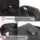 School Backpack For Laptop, Unisex Water-Resistant Student Travel Back Bag With Usb Charging