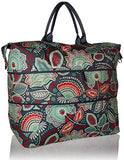 Vera Bradley Women's Lighten up Expandable Travel Bag, Nomadic Floral