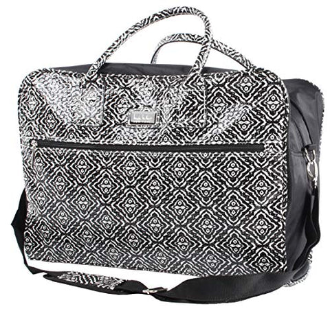 Nicole Miller Teagan 20" Carry On Satchel (Black)