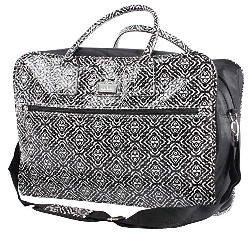 Nicole Miller Teagan 20" Carry On Satchel (Black)