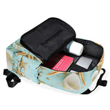 Backpack Marine Starfish Seashells Laptop Bag 14 Inch Lightweight for Men/Women