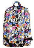 Disney Mickey Minnie Mouse Donald Duck Backpack Friends Print
