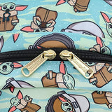 Loungefly Star Wars Baby Yoda Toss Pattern The Mandalorian Backpack