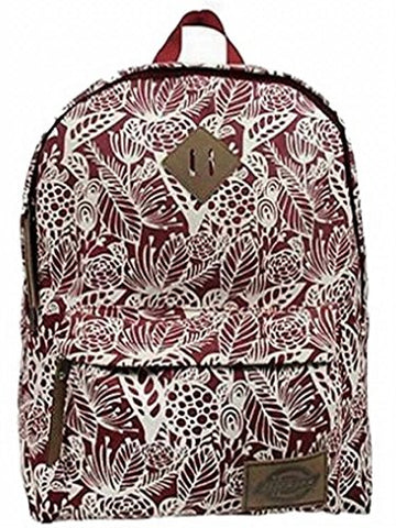 Dickies The Classic Backpack, Scarlet Red Big Flora