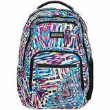 Kenneth Cole R-Tech Double Compartment Backpack With 16" Laptop Pocket, Kaleidoscope