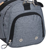 Sports Gym Bag With Shoes Compartment Travel Duffel Bag For Men And Women