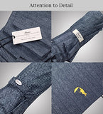 Balios Prestige Travel Folding Umbrella, Handmade Wood Handle, Auto Open & Close, Exquisite