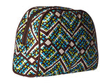 Vera Bradley Luggage Women'S Medium Zip Cosmetic Rain Forest Cosmetic Bag