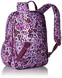 Vera Bradley Women'S Campus Tech Backpack-Signature, Lilac Paisley