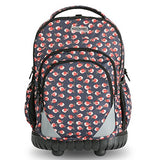 HollyHOME Rolling Backpack 18 inch Students Multifunction Waterproof Wheeled Large Storage