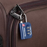 Newtion Tsa Lock 4 Pack,Tsa Approved Luggage Lock,Travel Lock With Double Color Alloy