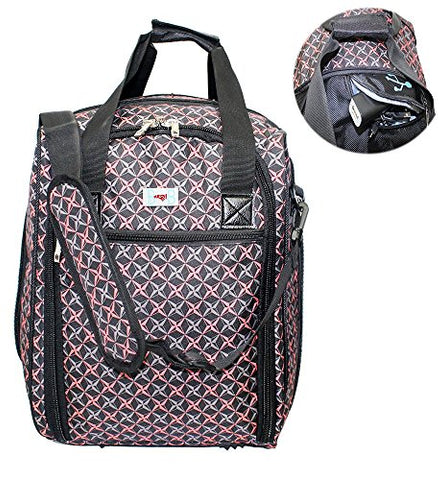 BoardingBlue Personal Item under seat for American, Frontier, Spirit Airlines (CORAL)