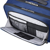 Delsey Luggage 4 Wheel Spinner Mobile Laptop Briefcase, Blue One Size