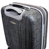 Mia Toro Macchiolina Abrasa Hardside 24 Inch Spinner, Gold, One Size