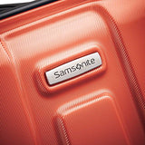 Samsonite Centric Expandable Hardside Carry On Luggage with Spinner Wheels, 20 Inch, Burnt Orange
