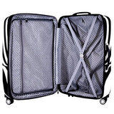 FUL Luggage Swirl, Black/White