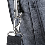 Vangoddy Chrono Grey Universal Tote Messenger Bag For Acer Aspire R / Aspire One / Chromebook 13.3"