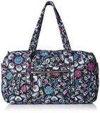 Vera Bradley womens Iconic Large Travel Duffel, Signature Cotton, Bramble, One Size