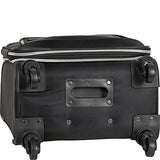 Kenneth Cole Reaction Lincoln Square 20" 1680D Polyester Expandable 4-Wheel Upright, Black