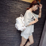 Mini Backpack For Girls Designer Rivet Pu Leather Travel Bags Womens Casual Fashion College