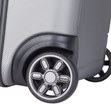 Delsey Luggage Cruise Lite Hardside 2 Wheel Underseater With Front Pocket, Platinum