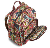 Vera Bradley Quilted Signature Cotton Campus Tech Backpack (One_Size, Heirloom Paisley)