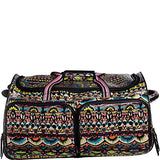 Sakroots Women'S Artist Circle Rolling Duffle, Midnight Spirit Desert