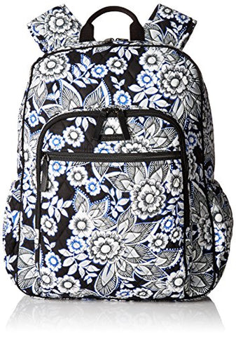 Vera Bradley Women's Campus Tech Backpack, Snow Lotus