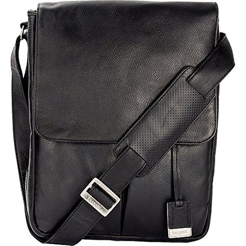 Bugatti Soledad Messenger Bag Leather (Black)