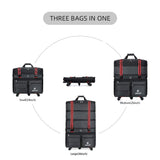 ailouis Expandable Extra Large Wheeled Travel Duffel Luggage Bag 36 Inch