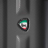 Mia Toro Italy Ruota Hardside Spinner Carry-on, Blue