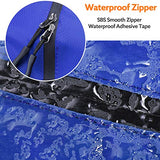 G4Free Ultra Lightweight Packable Small Backpack Casual Handy Hiking Daypack 18L(Blue)