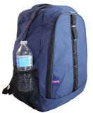 BoardingBlue Personal Item Laptop Backpack for Airlines NAVY 2-Day-Shipping