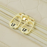 London Fog Calypso 3 Piece Set, White Pearl